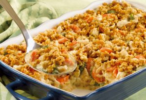 Casserole delivered by Caring Team