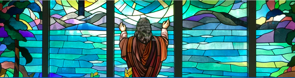 Stained Glass Window at Maple Grove United