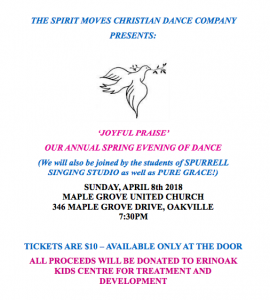 Spirit Moves Dance Concert