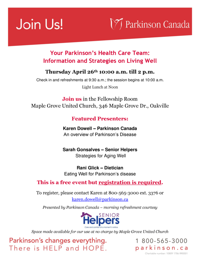 Parkinsons Meeting